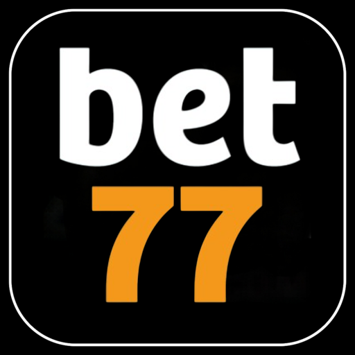 Imagem promocional da BET77 mostrando a plataforma e suas vantagens
